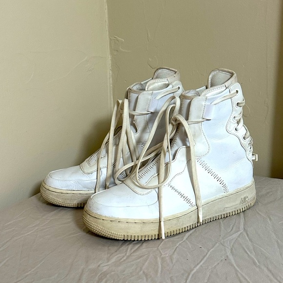 Nike Air Force 1 Experimental Boot High Top White (607523-101) Size 8 - Picture 1 of 9